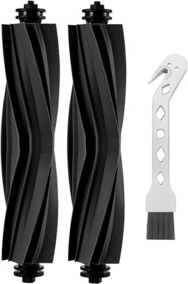 Produktbild von Gummibürste für L10s Ultra/L10 Ultra/D10s Pro/D10s Plus, Xiaomi X10 Plus/L10s Pro Gen 2/L10s Pro/D10s/S20/S20 Pro/X20/X30 Saugroboter die Reinigung von Teppichen/Böden