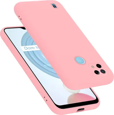 Obrázok produktu pre Cadorabo Ochranné puzdro pre Realme C21 Case v ružovej farbe Kryt na mobilný telefón TPU Etui