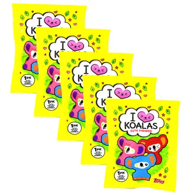 Produktbild von Koalas Figur - I Love Koalas - Sammelfigur - Auswahl 5 Tüten Koalas