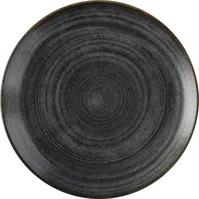 Produktbild von CHURCHILL Stonecast Raw Black Teller flach, coup, ø: 260 mm