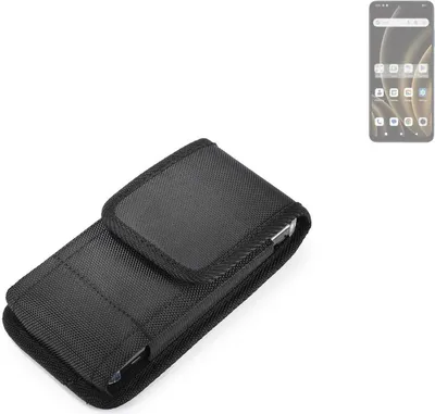 Produktbild von Holster Gürteltasche kompatibel mit FreeYond F9S Holster Gürtel Tasche wasserabweisend Handy Hülle Schutz Hülle Outdoor schwarz K-S-Trade
