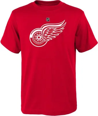 Produktbild von Detroit Red Wings NHL Primärlogo T-Shirt Kindergröße: Kinder S (6 - 8 Jahre) Detroit Red Wings NHL-Logo-T-Shirt für Kinder, Größe: Kinder M (9-11 Jahre)