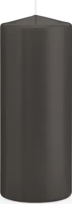 Produktbild von Kerzen Grau, Stumpenkerzen Grau 20 x 7,8 cm (H x Ø), 8 Stück, Wiedemann Kerzen, Markenkerzen  Germany in RAL Qualität