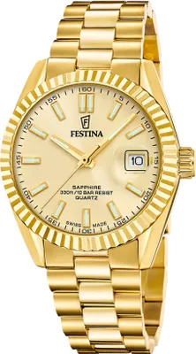 Produktbild von Festina SWISS MADE CLASSIC STEEL F20086/A Herrenarmbanduhr