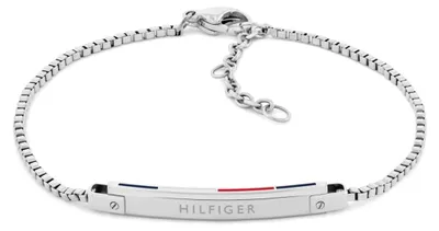 Produktbild von Tommy Hilfiger Jewelry Gliederarmband für Damen aus Edelstahl mit der Ikonischen