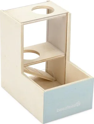 Produktbild von Beeztees Spielhaus Rexy - Nager - Holz - mint - 15x10x14 cm
