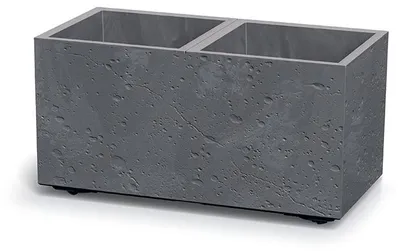 Produktbild von Blumentopf Prosperplast SIERRA CASE Betoneffekt 57,7 cm grau