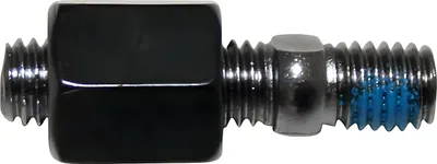 Produktbild von HIGHSIDER Spiegeladapter M8 auf M8, schwarz für