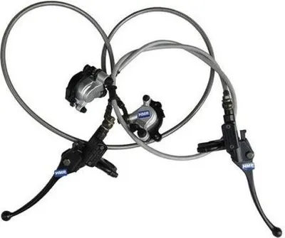 Produktbild von Hydraulischer Bremsen Kit hinten + vorne Pocket Bike - HMParts