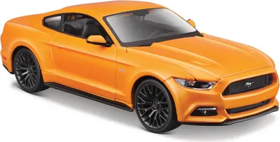 Image de Maisto - 2015 Ford Mustang GT, orange, 1:24