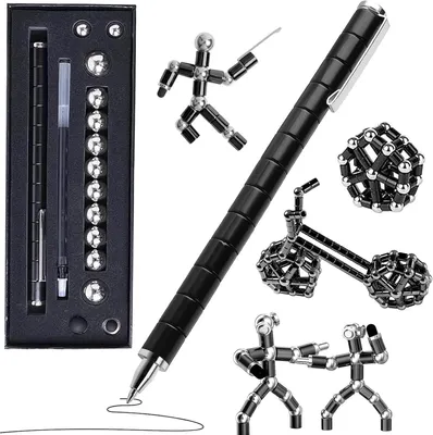 Productafbeelding van Magneetstift - Stressvermindering - Fidget-speelgoed voor kinderen en volwassenen - Angstvermindering - Handsensor