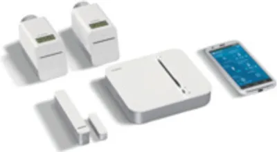 Produktbild von BOSCH SmartHome Raumklima Starter-Set Controller, 2x Thermost., Fensterkontakt
