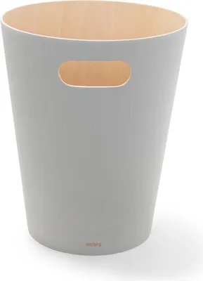 Zdjęcie produktu dla UMBRA kosz na śmieci WOODROW - gray