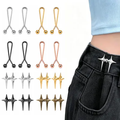 Hosenclips 16 Stück – Hose enger machen, für Jeans, Röcke, Hosen