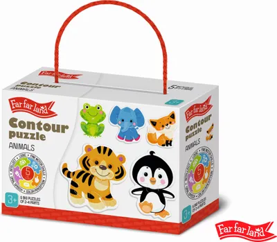 Immagine prodotto di Puzzle Montessori® - animali Giocattoli educativi per bambini e bambine