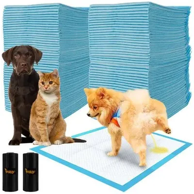 Produktbild von Purlov 21601 Trainingsunterlagen für Hunde, 60 x 60 cm, 100 Stück + Bonus