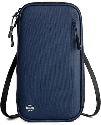 Immagine prodotto di Portadocumenti da viaggio resistente all'acqua con portafoglio e scomparto per monete - Organizer per passaporto con protezione RFID - Custodia per documenti da viaggio per tutta la famiglia - Compagno di viaggio multifunzionale per le avventure all'aria aperta