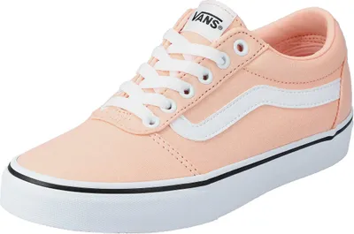 A single Vans shoe is shown from a side angle against a white background.