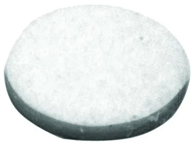 Produktbild von HSI Filzgleiter selbstklebend rund weiß 25mm SB 12