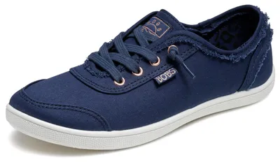 Productafbeelding van Skechers dames Bobs B Cute sneaker, marineblauw canvas, maat 41 EU