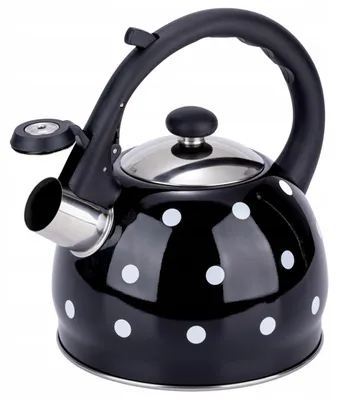 Produktbild von Elitehoff Traditioneller Wasserkessel Stahl 2L Schwarz E5157