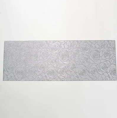 Produktbild von Famanu Tischläufer Antirutsch- und hitzebeständig - 92 cm x 33 cm - Silber