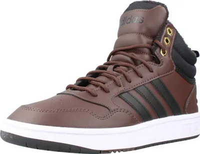 Produktbild von ADIDAS Halbschuhe HOOPS 3.0 MID WTR, Brown:45 1/3