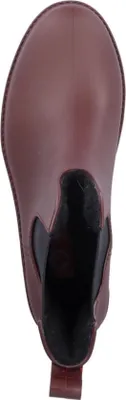 Produktbild von Rieker Damen Stiefelette Warmfutter Gummistiefel Stretcheinsätze matt P8260, Größe:42 EU, Farbe:Rot