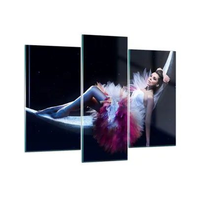 Produktbild von Bilder auf glas - Frau Geheimnis Kleid elegant - 130x100cm - Glasbilder - Wandbilder - Kunstdruck - zum Aufhängen bereit - Wanddekoration aus Glas - Glas Bilder - Wandbild auf Glas - GCB130x100-2584