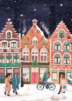 Immagine prodotto di Pieces & Peace - Puzzle: Bruges a Natale - 1000 pezzi