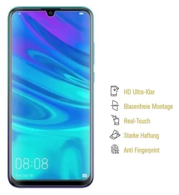 Produktbild von 4x Displayschutzfolie für Huawei P Smart 2019 Displayfolie Schutzfolie HD KLAR