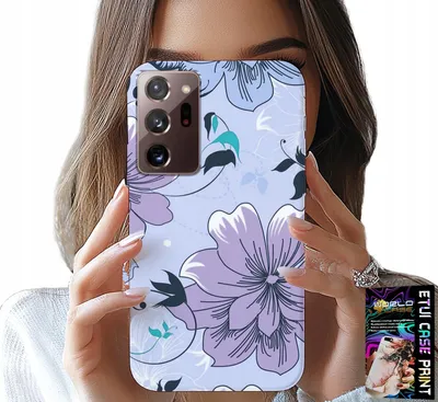 Immagine prodotto di Custodia Per Samsung Note 20 Ultra - Design Posteriore Floreale Di Moda