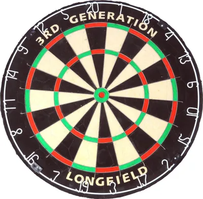 Produktbild von Longfield Games Dartboard Bristle 3rd Generation - Turnier Dartscheibe - Sisal