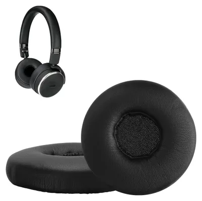 Produktbild von kwmobile 2x Ohr Polster für AKG N60NC Wired Ohrpolster - Ersatz Ohrpolster - Kopfhörer Ersatzteile - Kopfhörer Ersatzpolster für Over Ear Headphones