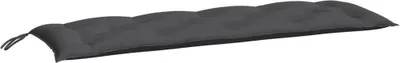 Produktbild von Gartenbank-Auflage Anthrazit 150x50x7 cm Oxford-Gewebe
