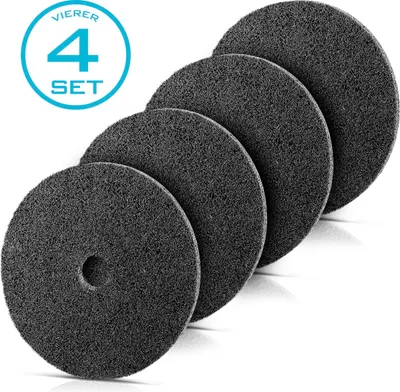 Produktbild von STAHLWERK Schleifscheibe Vlies/Nylon im 4er Set für ein präzises Schliffbild