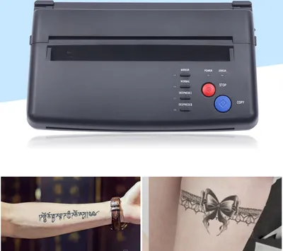 Image de 220V Tattoo Thermal Copier Imprimante de transfert de tatouage pour papier de transfert A4 et papier thermique