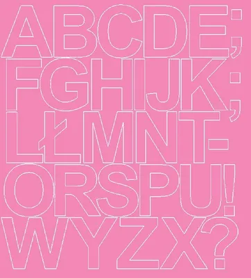 Immagine prodotto di Adesivi con lettere autoadesivi, 10 cm, rosa lucido