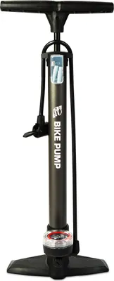 Produktbild von WheelZone - Fahrradpumpe mit Universalaufsätzen - Ballpumpe / Handpumpe - 38 x 500 mm - Schwarz 1 Stück [51065B]
