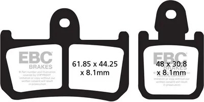 Zdjęcie produktu dla Klocki Hamulcowe Moto Yamaha Yzf-R1 (09-14)/ Mt-01 (07-09)