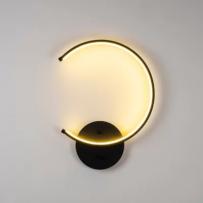 Obrázok produktu pre Nástenné LED osvetlenie, 33 x 46 x 6 cm, čierne