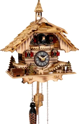 Produktbild von Schwarzwälder Kuckucksuhr Glockenturm Schwarzwaldhaus Quarz