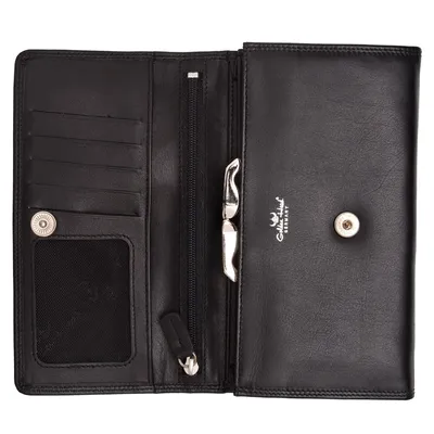 Produktbild von Golden Head Polo RFID Geldbörse 282151 Damenbörse 8 schwarz