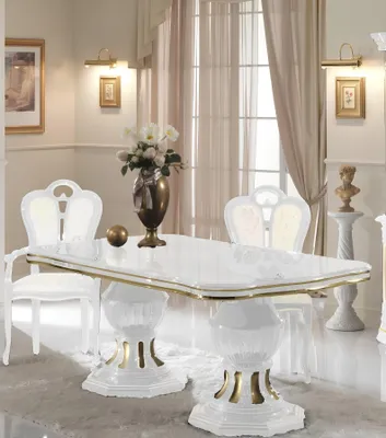 Produktbild von klassischer designer esstisch tisch wohnzimmer italienischer tische stil möbel