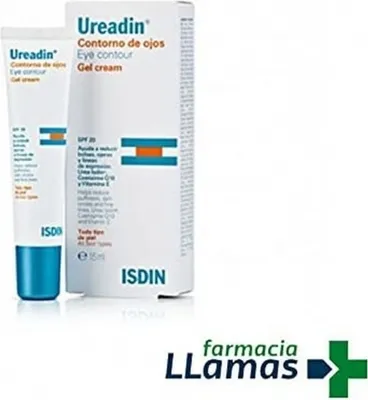 Produktbild von Isdin Ureadin Augenkontur Gel Creme Spf20 15ml