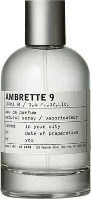 Produktbild von Le Labo Ambrette 9 Eau De Parfum 100 ml (unisex)