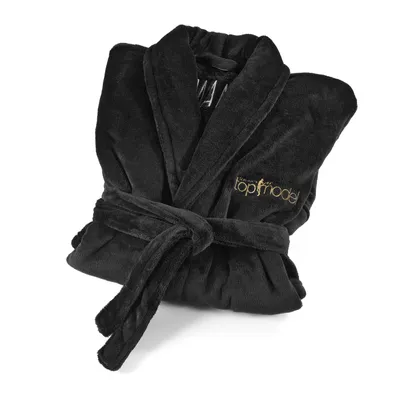 Produktbild von GNTM Germanys next Topmodel Bademantel Morgenmantel - schwarz - L/XL Germanys