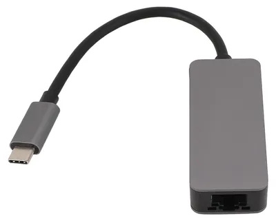 Zdjęcie produktu dla Adapter USB-C do Ethernet 2,5G ze stopu aluminium, prędkość 2500 Mb/s, gigabitowy adapter sieciowy typu C do RJ45 o prędkości 1 Gb/s do laptopów, tabletów i smartfonów