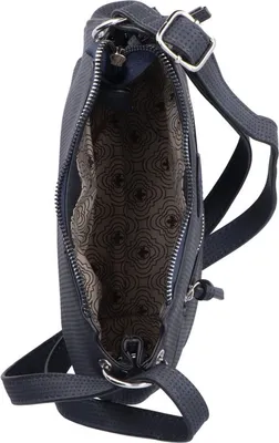Produktbild von Rieker Damen Umhängetasche Reißverschluss Crossbody H1501, Farbe:Blau