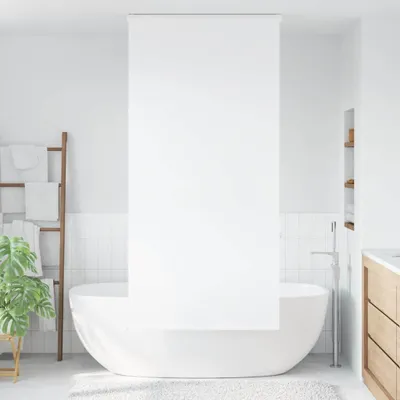 Obrázok produktu pre vidaXL Sprchová roleta s kazetou 110x240 cm Šírka látky 106 cm